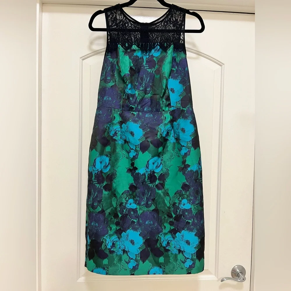 NWOT Anthropologie Leifsdottir Lace and Floral Dress Size 6  La - Picture 3 of 9